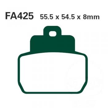 Bremsbelag EBC SFA425HH hinten