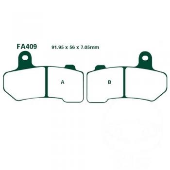Bremsbelag EBC FA409V hinten
