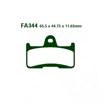 Bremsbelag EBC FA344TT hinten