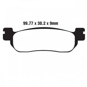 Bremsbelag EBC FA275TT hinten