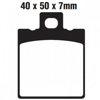 Bremsbelag EBC FA047TT hinten