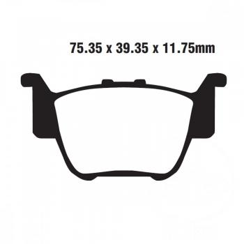 Bremsbelag EBC FA373TT hinten