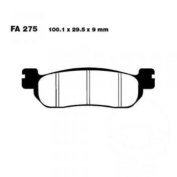 Bremsbelag EBC SFAC275 hinten