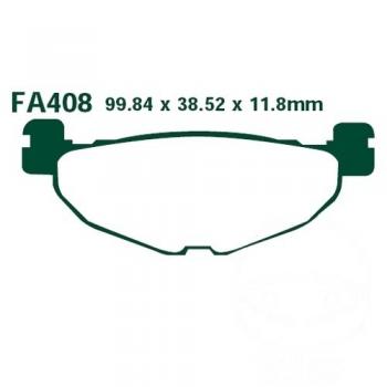 Bremsbelag EBC SFAC408 hinten