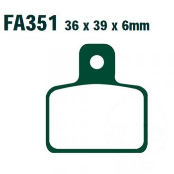 Bremsbelag EBC FA351TT hinten