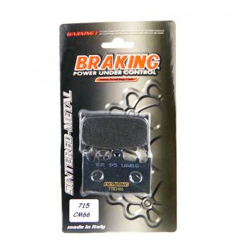 Renn-Bremsbelag vorne BRAKING 715CM66 Race