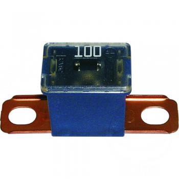 Sicherung PAL CS 100A Blister blau, Blocksicherungen Typ CS (gebogen, kurz)