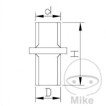 Ventil M O-Ring 8X8X21 Kayaba