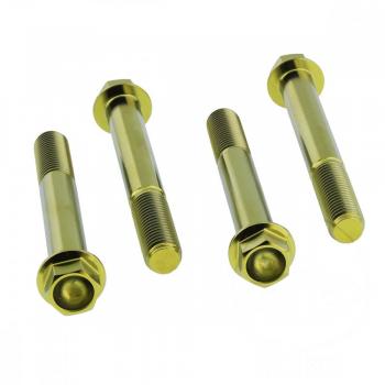 Bremssattelschraube Satz vorne Titan gold