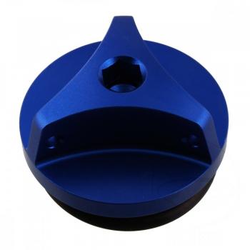 Öleinfüllschraube M27X3.00mm Alu blau