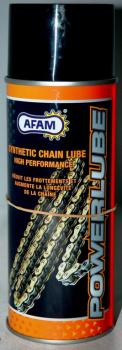 AFAM Powerlube Kettenspray 400ml Dose zum Einfetten der Motorradkette