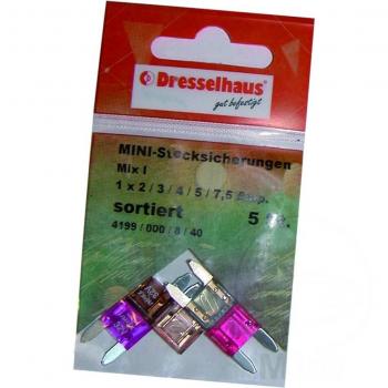 Sicherung Sortiment mini2-7.5A, Inhalt 5 STCK