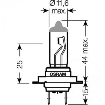 Lampe, Glühbirne H7 12V55W 1BLISTER, ULTRA LIFE