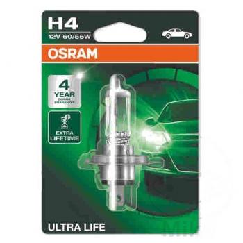 Lampe, Glühbirne H4 12V55/60W 1BLI, ULTRA LIFE