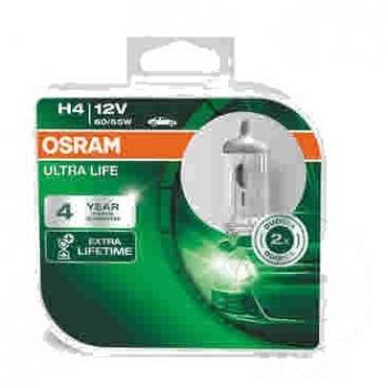Lampe, Glühbirne H4 12V55/60W DUO-B, ULTRA LIFE