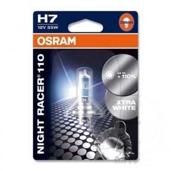 Lampe, Glühbirne H7 12V 55W, PX26D NIGHT RACER 110