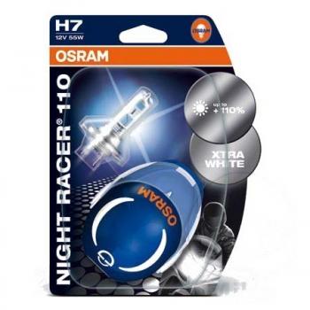 Lampe, Glühbirne H7 12V 55W, PX26D 2X NIGHT RACER 110