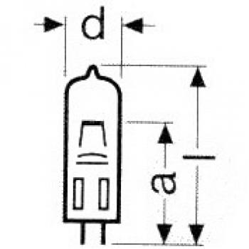 Lampe, Glühbirne 12V100W, F PROJEKTION 7023