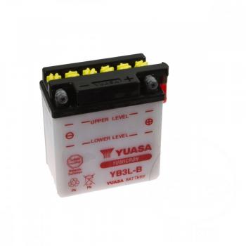 YUASA Batterie YB3L-B, 12 Volt Trocken vorgeladen