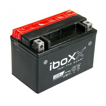 Iboxx Motorrad Batterie YTX9-BS, 12 Volt, 8 Ah, AGM wartungsfrei inkl Säurepack