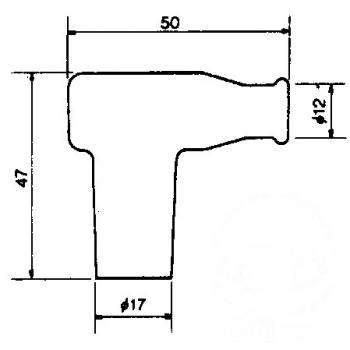 NGK Zündkerzenstecker TB05EM