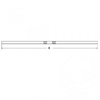 Lenker Straight stahl CR 22mm