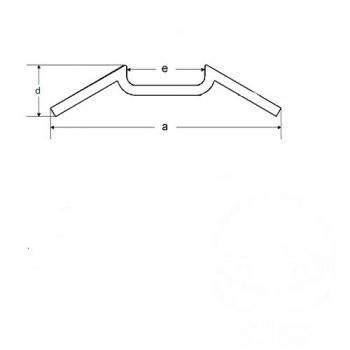 M-Lenker stahl CR 22mm