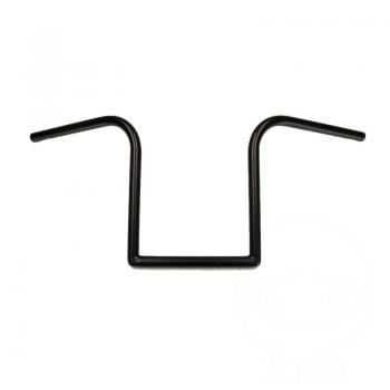 Lenker LZR hoch stahl schwarz 22mm