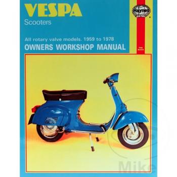 Reparaturanleitung fuer Vespa (nur in englisch)