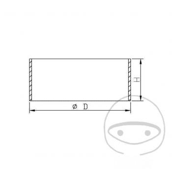 Kolbenring für Federbein 40x10 Kayaba