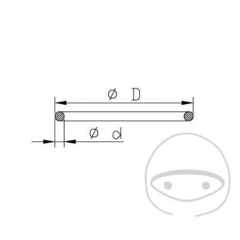 O-Ring für Druckstufe 1.5x25 Kayaba