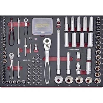 Werkstattwagen, 309 teilig, Kraftwerk Hightech Completo EVA 3908-4917