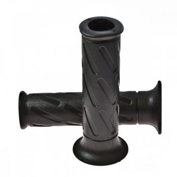 Griffgummi schwarz D.22mm, L.124/118mm offen