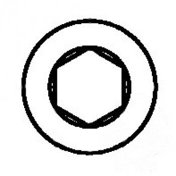 Schraube Innensechskant 5X30 912 VZ 8.8, Pack 100 STCK