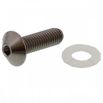 Linsenschraube M6x1.00 20mm Titan