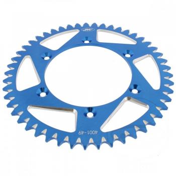Alu Kettenrad 49 Zähne Teilung 520 blau
