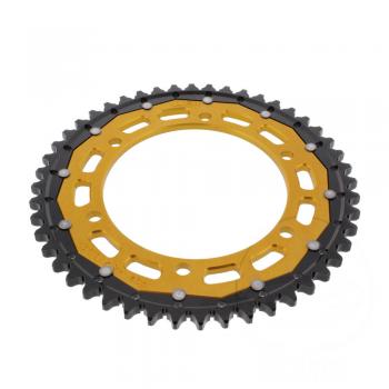 Kettenrad Dual 48Z Teilung 530 gold ZF Innendurchmesser 140 Lochkreis 160