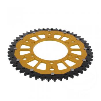 Kettenrad Dual 50Z Teilung 525 gold ZF Innendurchmesser 106 Lochkreis 125