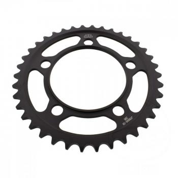 Kettenrad 38Z Teilung 525 schwarz Innendurchmesser 101 Lochkreis 124