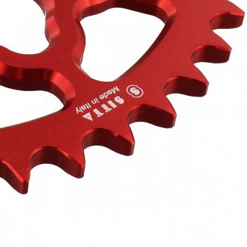 Alu-Kettenrad 39Z Teilung 525 rot Sitta Innendurchmesser 076 Lochkreis 100