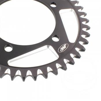 Alu-Kettenrad 44Z Teilung 525 schwarz Innendurchmesser 110 Lochkreis 131