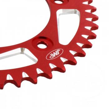 Alu-Kettenrad 46Z Teilung 520 rot Innendurchmesser 134 Lochkreis 160