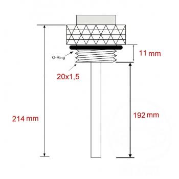 Öltemperatur Direktmesser   M 20X1.5 mm