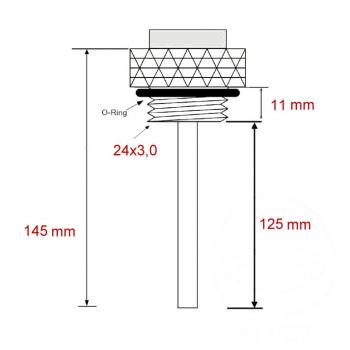 Öltemperatur Direktmesser   M 24X3.0MM