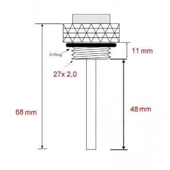 Öltemperatur Direktmesser   M 27X2.0MM