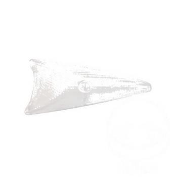 Blinkleuchte Glas    hinten rechts