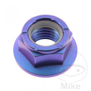 Bundmutter selbstsichernd Pro Bolt, M12x1.50mm Titan violett TINYNFL12FP