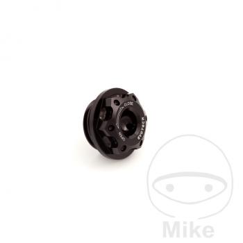 Öleinfüllschraube alu Evotech, 26x3.0mm schwarz OFC-07-Dn