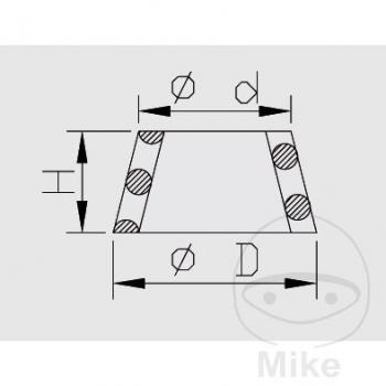 Feder RUECKS DRU/ZGST Kayaba, 6mm 110550000901