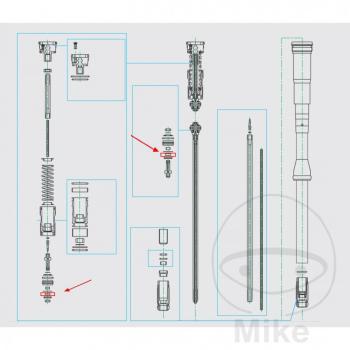 Feder RUECKS DRU/ZGST Kayaba, 6mm 110550000901